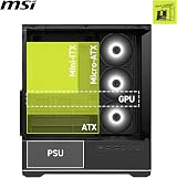 MSI MAG PANO 110R PZ Mid-Tower Gaming PC Case USB 20Gbps Type-C view 4
