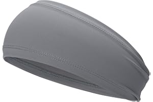ONUPGO Sport Headband for Men - Unisex Cooling Sweat Bands, Moisture Wicking Sweatband for Running, Cycling, Football, Yoga, Hairband and Bike Helmet Friendly