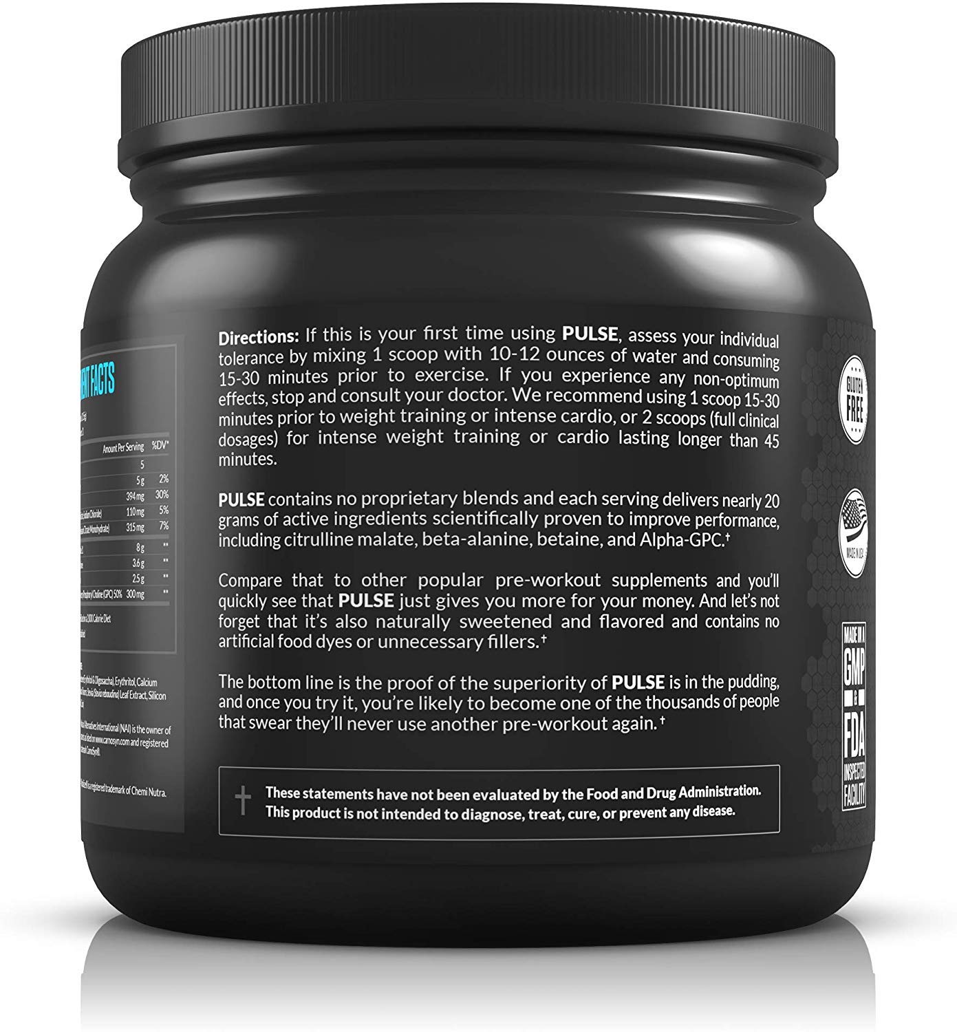Legion Pulse, Best Caffeine Free Natural Pre Workout