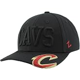 ZHATS NBA Unisex-Adult NBA Officially Licensed Adjustable Snapback Hat Contender Black