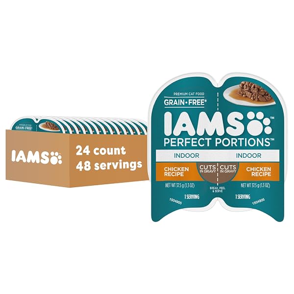 IAMS PERFECT PORTIONS GRAIN FREE WET CAT FOOD,...