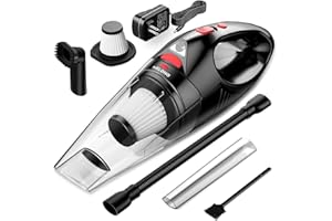 MELOHO Handheld Vacuum Cordless, Portable Rechargeable Car Vacuum Cleaner High Power with Fast Charge Tech, Powerful Wireless Hand Held Vacuum for Pets, Car, Home