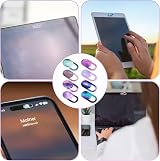 Amabro 8PCS Webcam Cover Slide Starry Sky Ultra Thin Laptop Phone Camera Privacy view 7