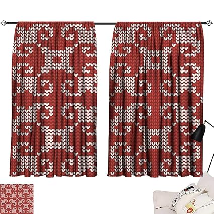 Amazon Com Hariiuet Lace Curtains Seamless Knitted Pattern 72