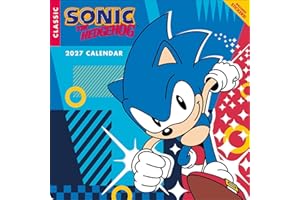 Sonic the Hedgehog Classic 2027 Wall Calendar with Bonus Stickers