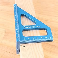 KETIPED 3D Multi-Angle Measuring Ruler,45/90 Degree