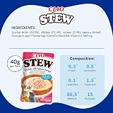 INABA Ciao Stew Wet Cat Food Chicken with Salmon 12 Packs 480g view 6