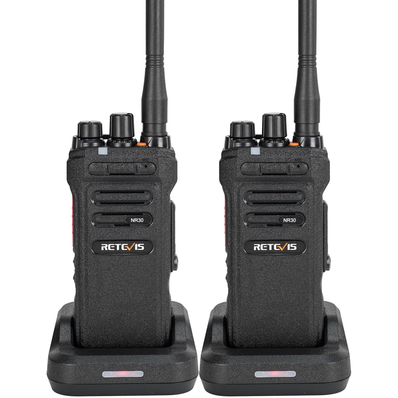 Photo 1 of ***ONLY ONE RADIO*** Retevis NR30 Professional 2 Way Radio Long Range,GMRS Walkie Talkies for Emergency,IP67 Waterproof,2800mAh,Noise Cancelling,Group Call,Heavy Duty Two Way Radios for Survival Mountain Hunting(2 Pack)