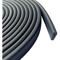 thumbnail interactive-video image 1 of 1Meters New Rubber U Channel Edging Trim Seal 0.5~13mm Edge Protection 1 of 9