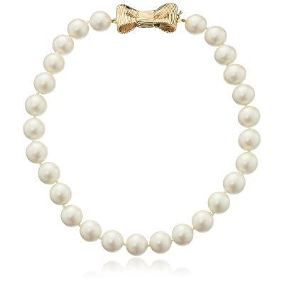 Simulated Pearl Necklace 