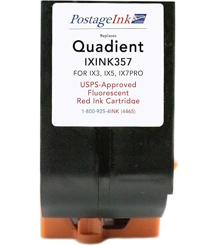Amazon.com: PostageInk.com IXINK57HC High Capacity Compatible Ink