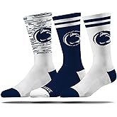 Strideline NCAA Mens Dress Socks- Campus Collection 3 Pack-One Size Fits Most