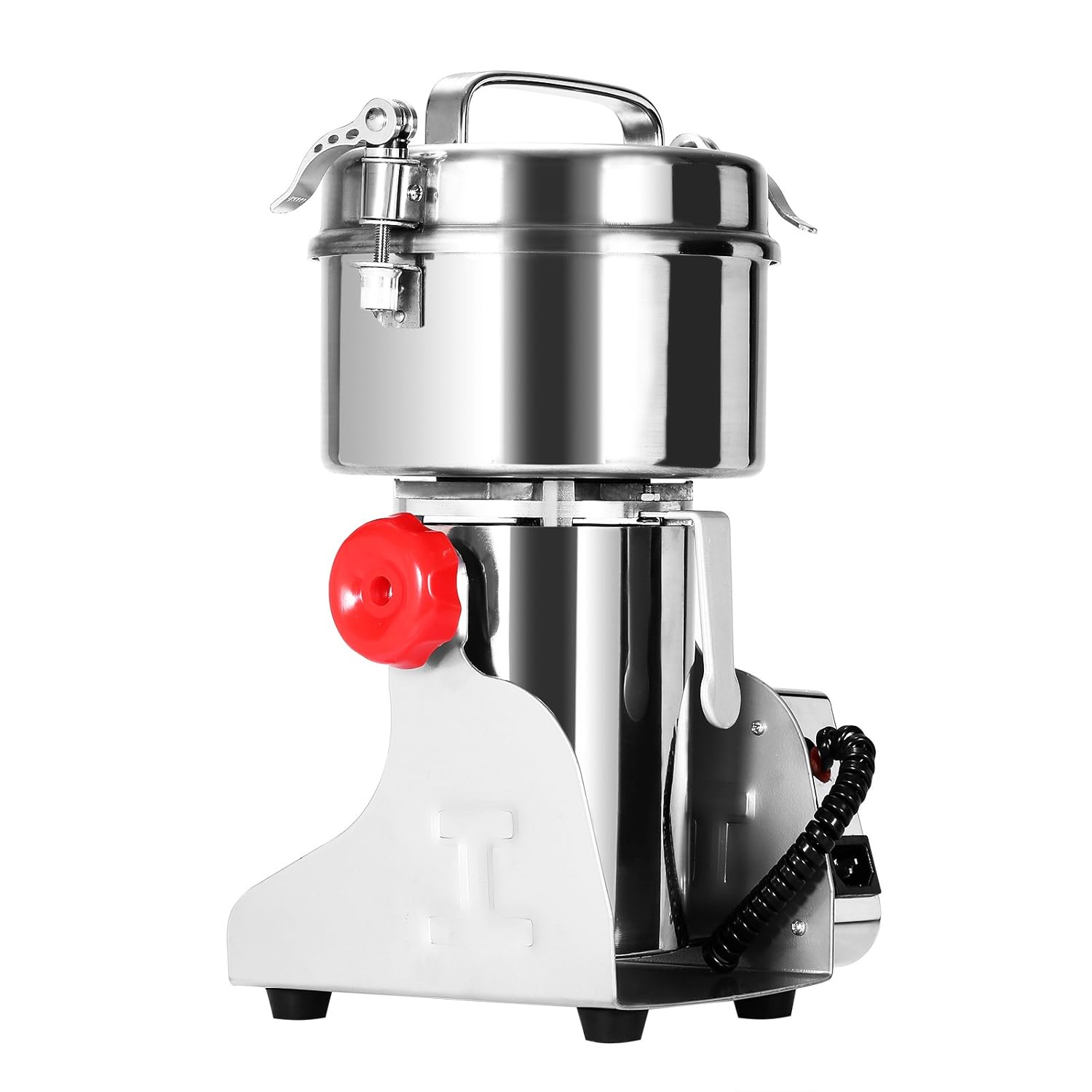 Amazon.de BuoQua Muti Zerkleinerer Elektrisch Edelstahl 2300 Watt Mühle Automatisch 500G Mühle