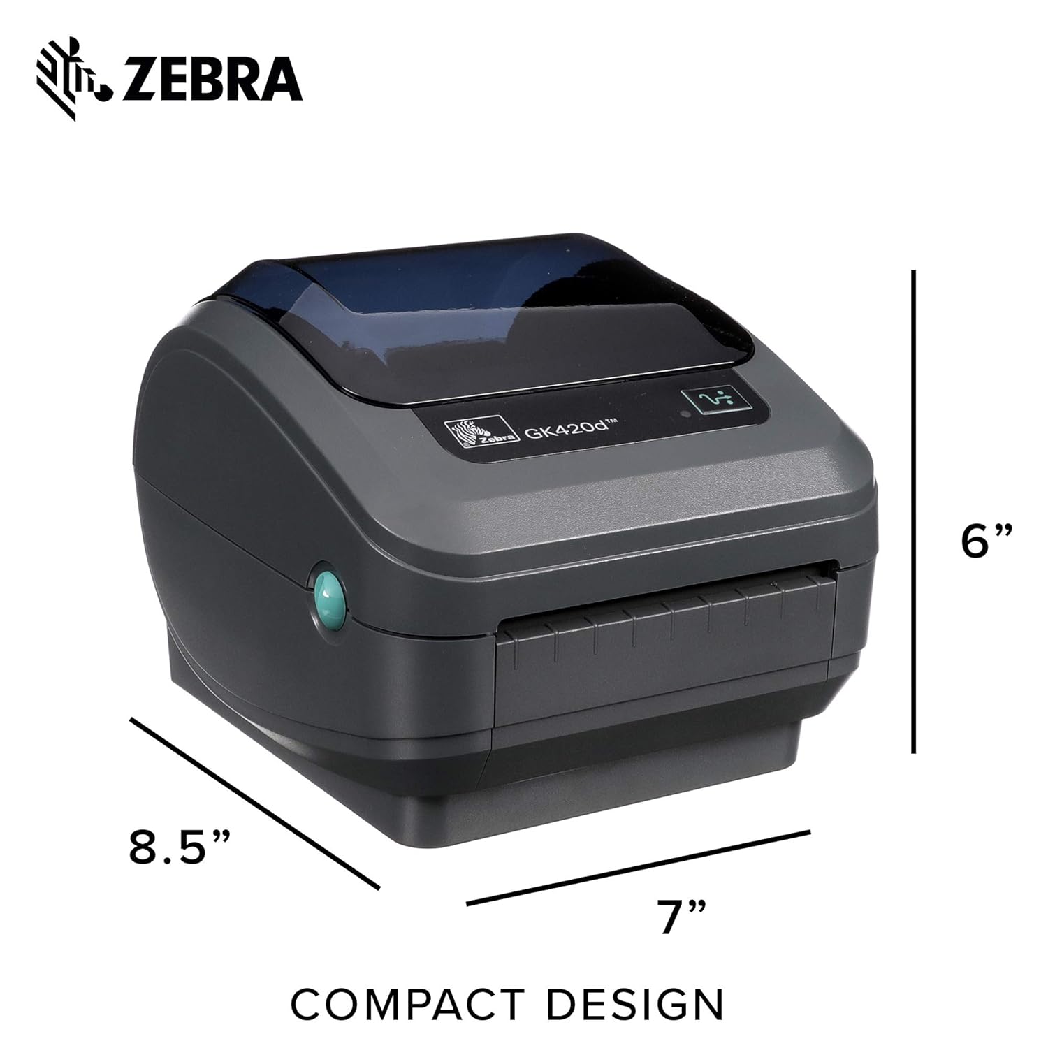 Zebra GK420d Direct Thermal Desktop Printer Print Width of 4 in USB and Ethernet Port Connectivity GK42-202210-000: Industrial & Scientific