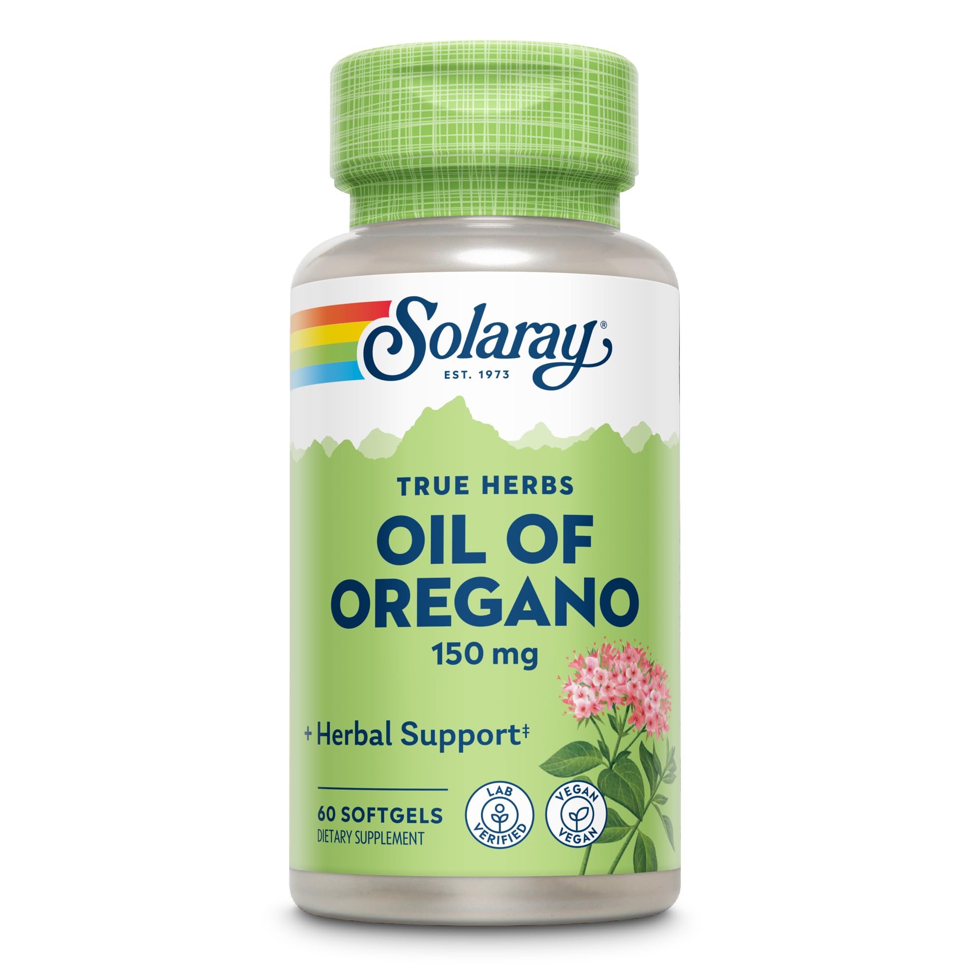 Solaray Oregano Oil 150 mg | 60 SoftGels