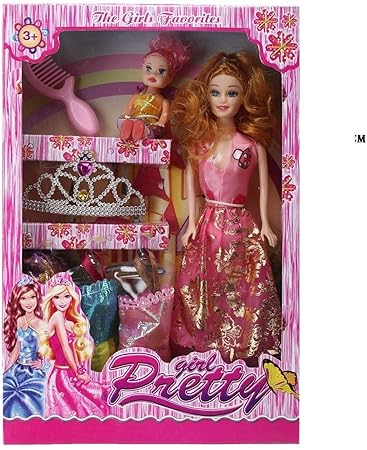 barbie doll necklace