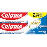 Colgate Total Whitening Toothpaste, 4.8 Ounce, 2 Count