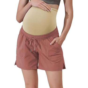 under dress shorts for pregnant ladies Ingrid & Isabel Women's Maternity Shapewear Shorts Bundle - Black