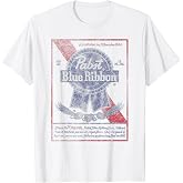 Pabst Blue Ribbon Can Label T-Shirt