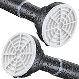 FRENESSA Shower Curtain Rod 304 Stainless Steel Extendable Tension Rod 73-138cm