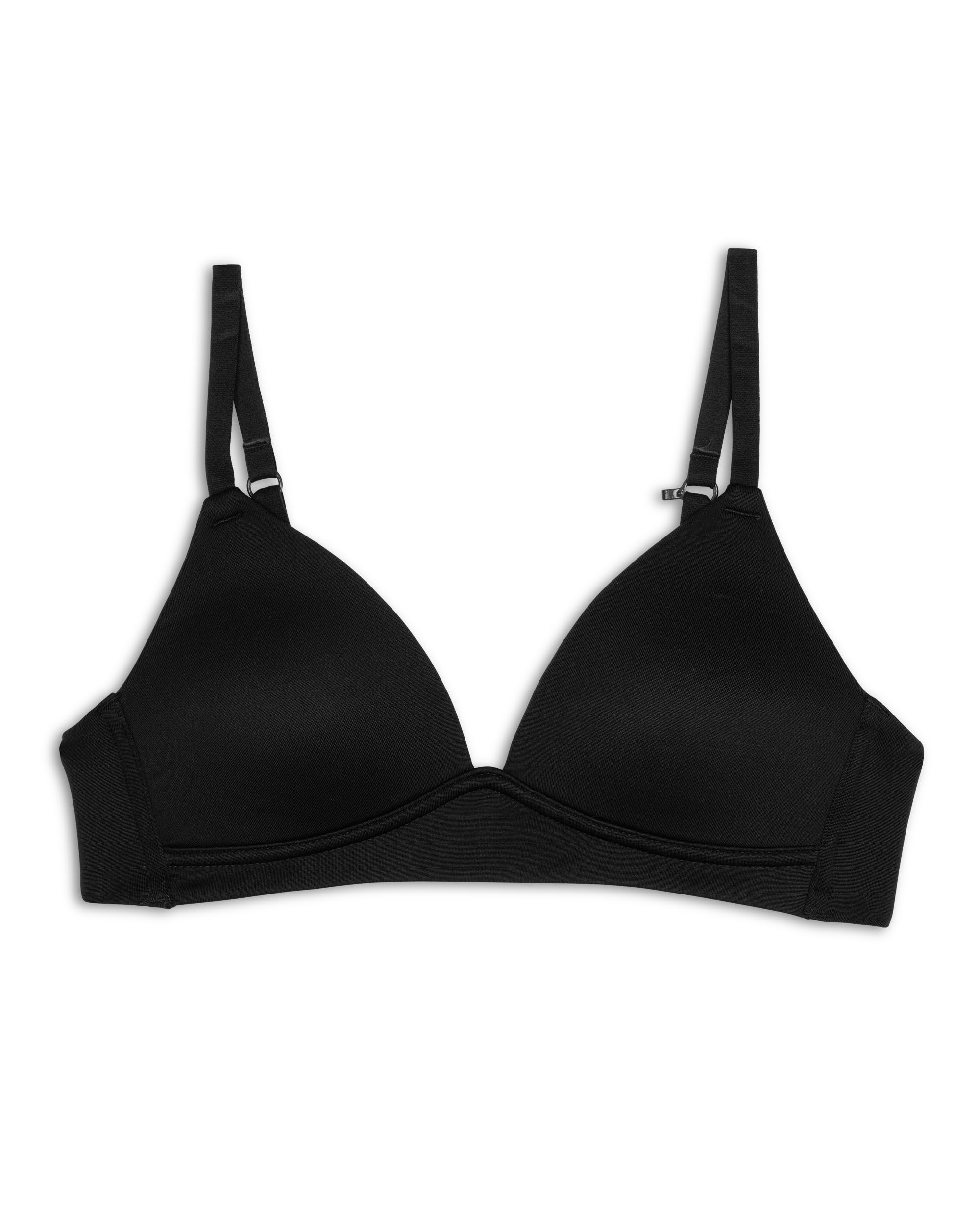 Photo 1 of Maidenform Girl Girls' Comfort Devotion Molded Bra, Black, 38B