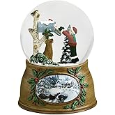 Roman Child and Dog Checking Mailbox Musical Glass Plays Tune"TOYLAND"