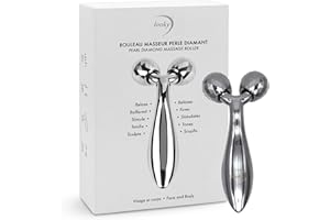 Deluxe Metal Face Roller - Facial Massager - Under Eye Care - Wrinkle Prevention - Face Sculptor - Cosmetic Tool - Firms And 