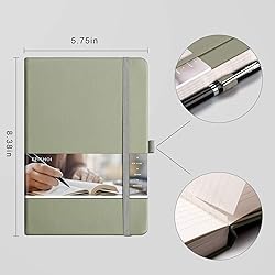 EMSHOI Lined Journal Notebook - 120gsm Thick