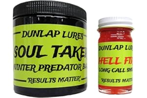 SOUTHERN SNARES AND SUPPLY Dunlaps Hellfire and Soul Taker Combo Bundle Trapping Predator Lure