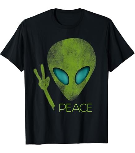 Amazon.com: Green Alien Head - Alien T-Shirt : Clothing, Shoes