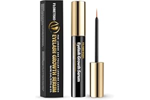 Advanced Lash Serum for Eyelash Growth: FLORETSIO Enhancing Lash Conditioner for Lashes and Eyebrows - Rapid Growth with Keratin Peptides and Amino Acids for Longer, Thicker, Fuller Lashes | 5ml