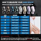 NEENCA Knee Brace Support with Patella Gel Pad & Side Stabilizers view 2