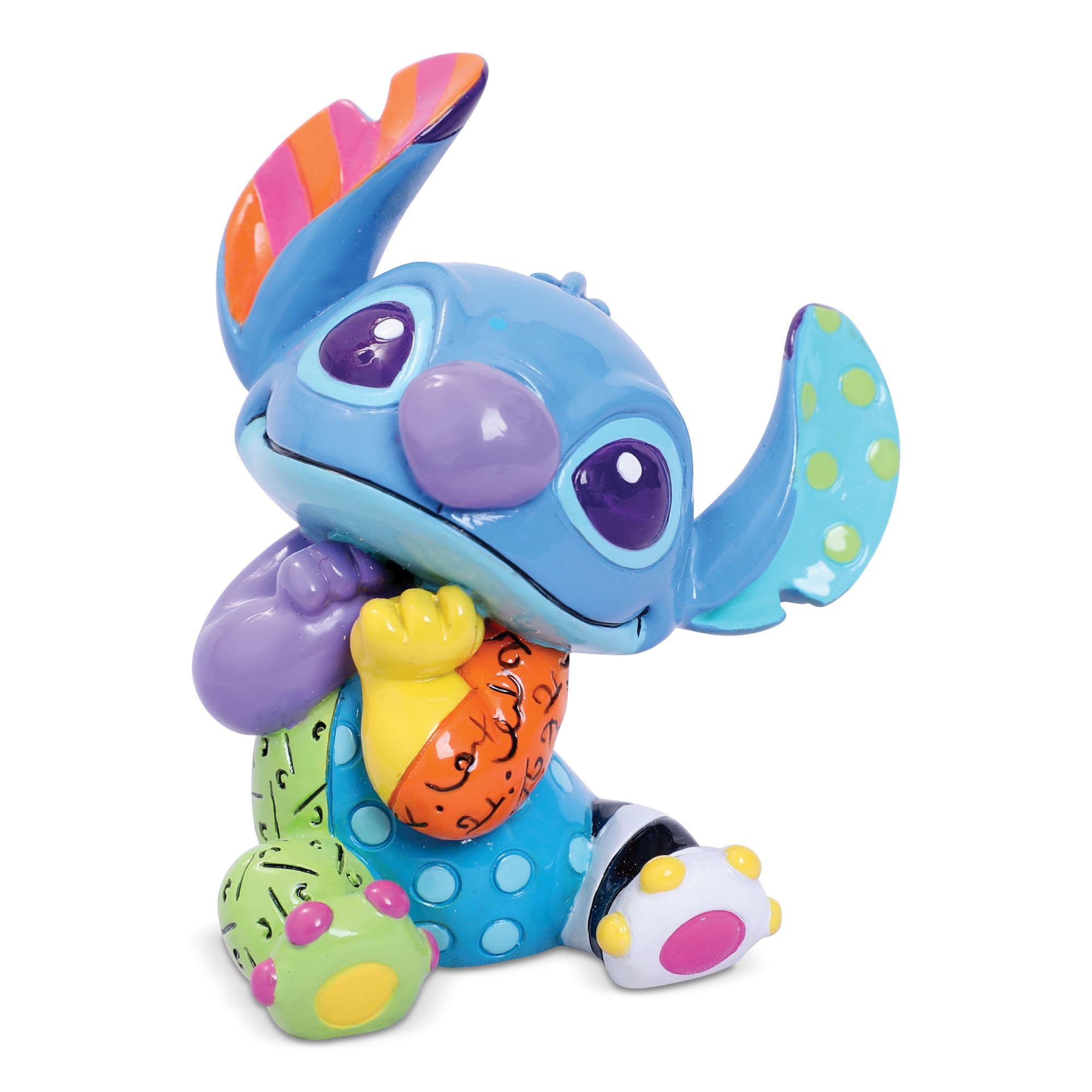Enesco Romero Britto Stitch Mini Figurine