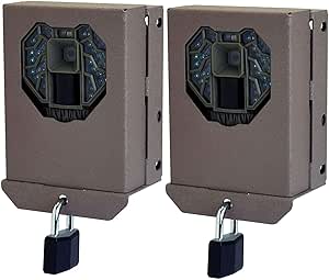 Stealth Cam Steel Security Trail Game Camera Bear Box for G Pro Series (2 Pack)
