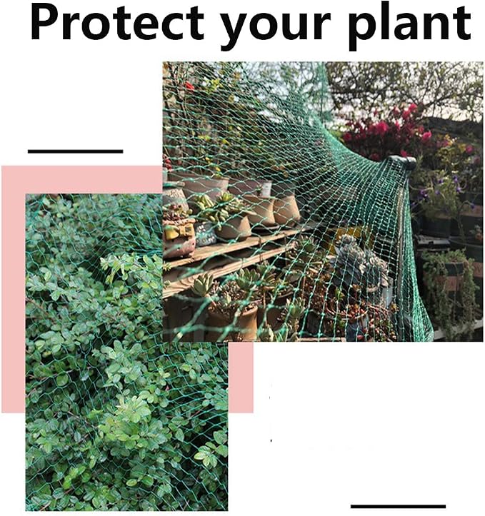 YUNZI Red de protección para pájaros, para Plantas de jardín ...