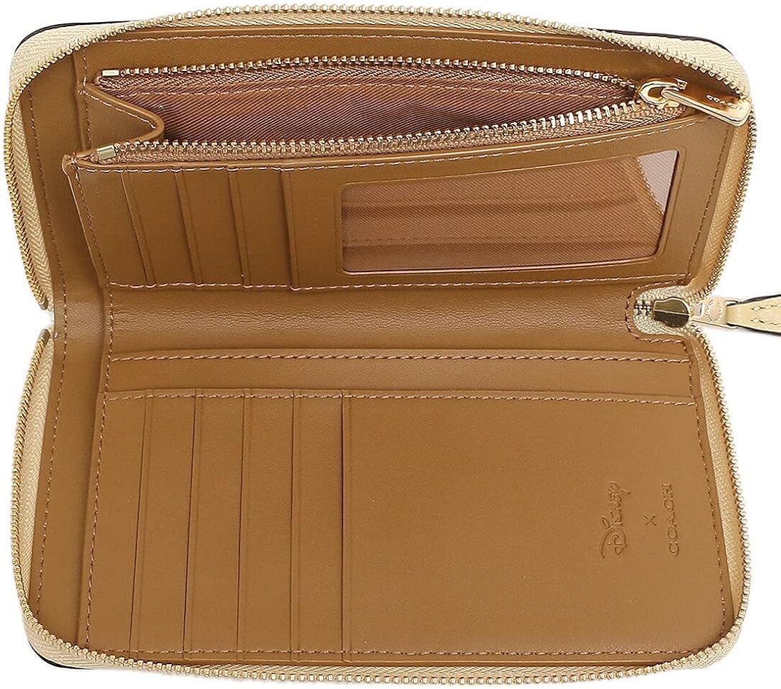 Amazon コーチ アウトレット 長財布 ディズニー コラボ 美女と野獣 イエロー レディース Coach C24 Ims7d 並行輸入品 財布