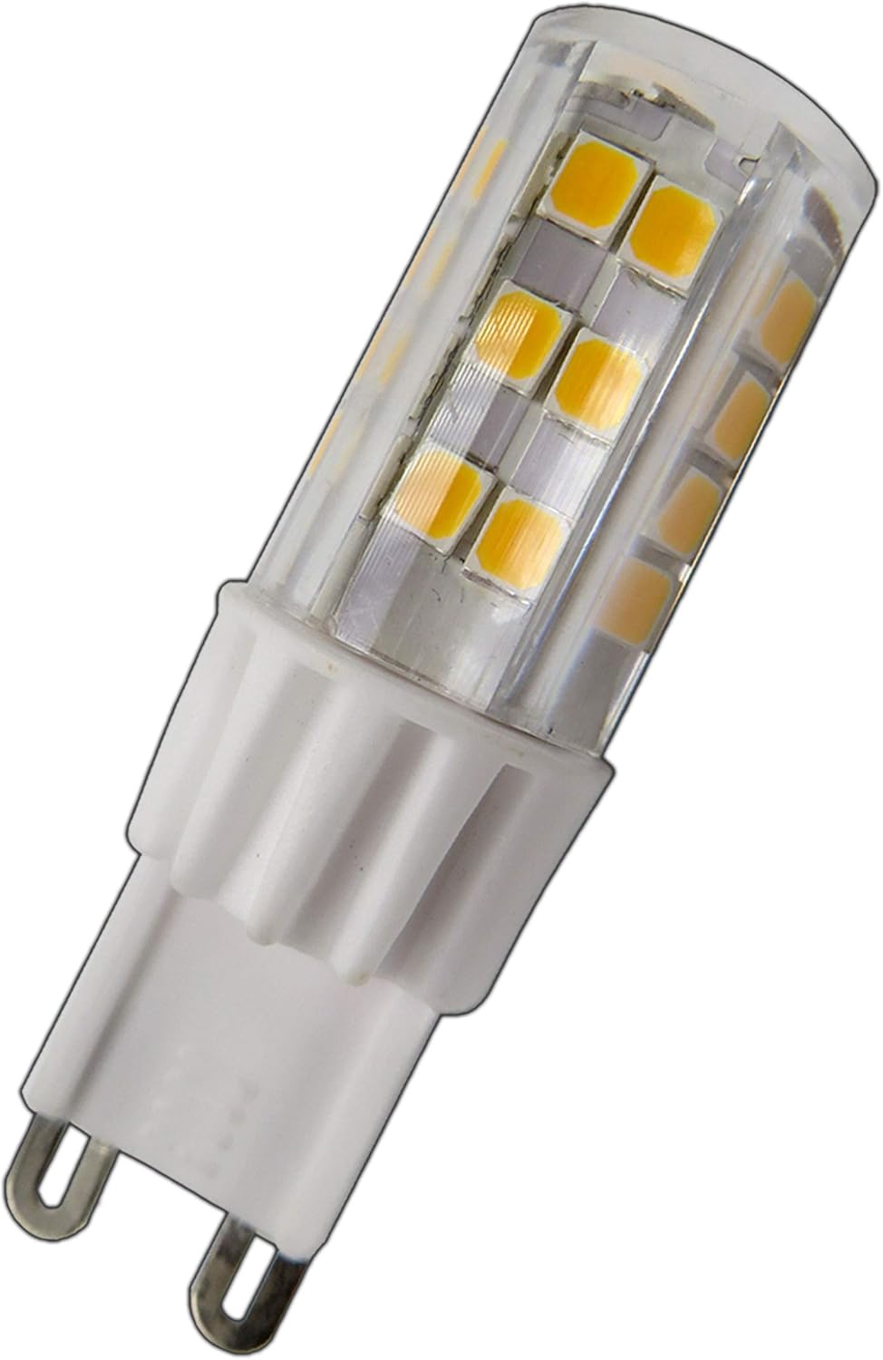 G9 LED Light Bulb 5 Watt Dimmable Warm White 220/230 V Aluminium (Suitable for Dimmer 330 G9 LED Light Bulb 5 Watt Dimmable Warm White 220/230 V Aluminium (Suitable for Dimmer 330