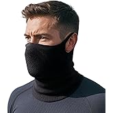 Epsoco Ear-hook Half Face Mask for Motorcycle Cycling, Men Women Comfortable Windproof Neck Warmer Gaiter for Outdoor Sports