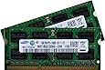 8GB Dual Channel Kit 2x 4 GB SAMSUNG Original 204 pin DDR3-1333 PC3-10600 CL9 SO-DIMM f&uuml;r aktuelle DDR3 i5 + i7 Notebooks mit DDR3-1333Mhz Unterst&uuml;tzung