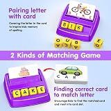 HahaGift Letter Learning Games for Kids 3-6 Educational Toys Flash Cards view 3