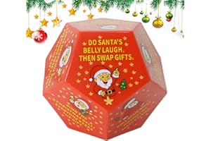 Christmas Party Games | Hilarious Exchange Party Game Dice,Role Playing Toys Hilarious for Winter Birthday Family Night Activ