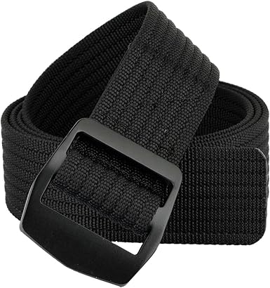 black nylon belt