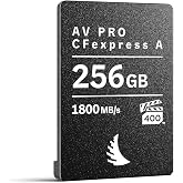 Angelbird AV PRO CFexpress A v4 256 GB - CFexpress 4.0 Type A Memory Card - Compatible with Sony Alpha and FX - up to 8K+ RAW Video and Photo