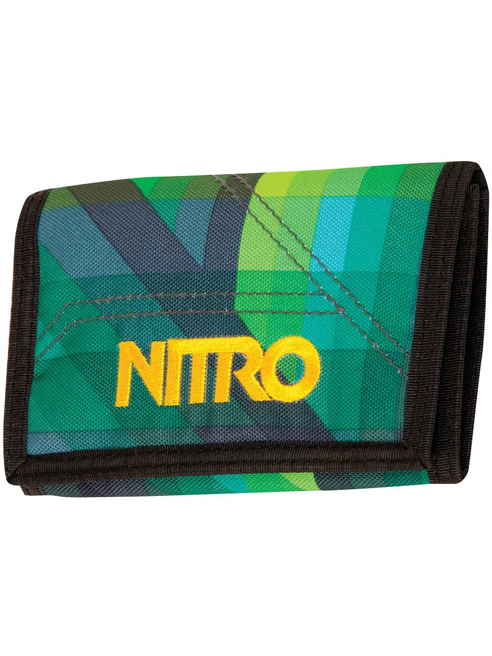 Nitro Wallet, Geldbörse, Geldbeutel, Portemonnaie, Münzbörse, Geo Green, 10 x 14 x 1 cm, 1131-878000_1279, 60g