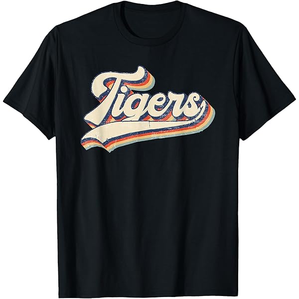 Amazon.com: Tigers Mascot T Shirt Vintage Sports Name Tee Design T Amazon.com: Tigers Mascot T Shirt Vintage Sports Name Tee Design T