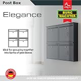 Burg-Wächter MB02AC Antique Cream Wall Mounted Post Box 36x31x10cm view 6