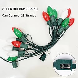 SUNSGNE C9 LED Outdoor Vintage Christmas