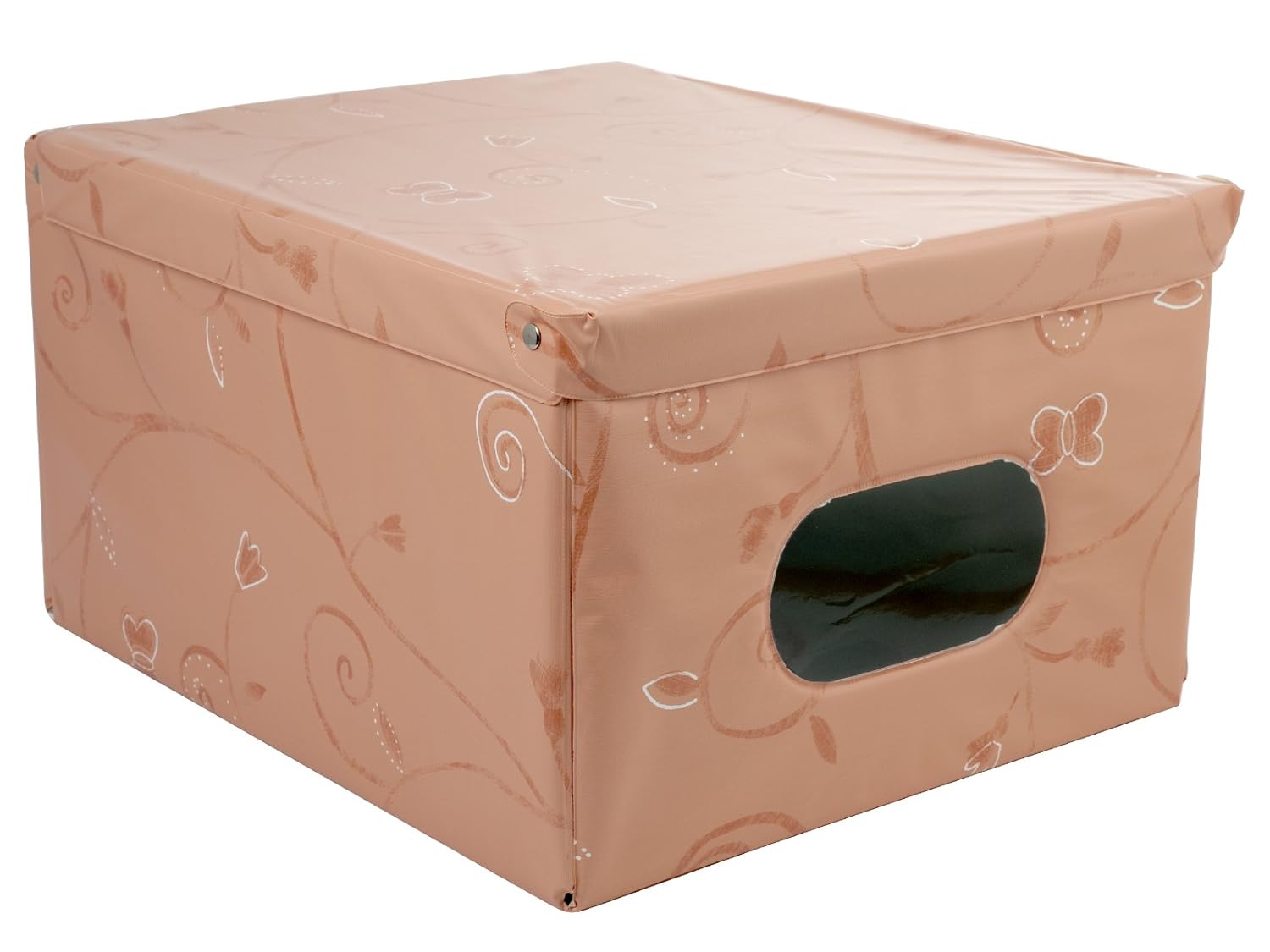 Home Caja gabinetes plástico 52 x 44 x 30 cm Multicolor Cajones