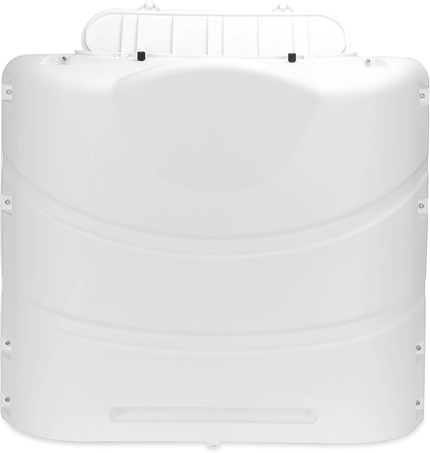Camco 40559 Heavy-Duty 20lb or 30lb Dual Propane Tank Cover (Polar White): Automotive
