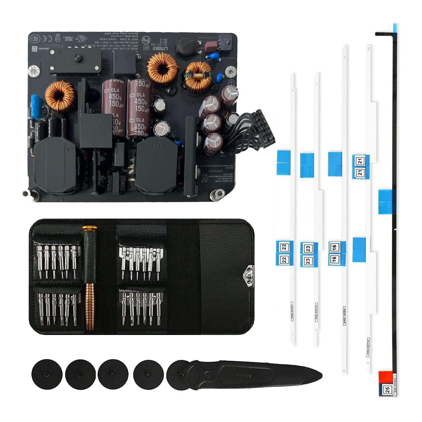 Photo 1 of iPartsleader PSU 300W Power Supply Replacement for iMac 27" A1419 (Late 2012-Mid 2017), A2115 (2019-2020) PA-1311-2A ADP-300AF 61-7170 661-03524 661-7886 661-7886 661-7170 923-0310 661-18727